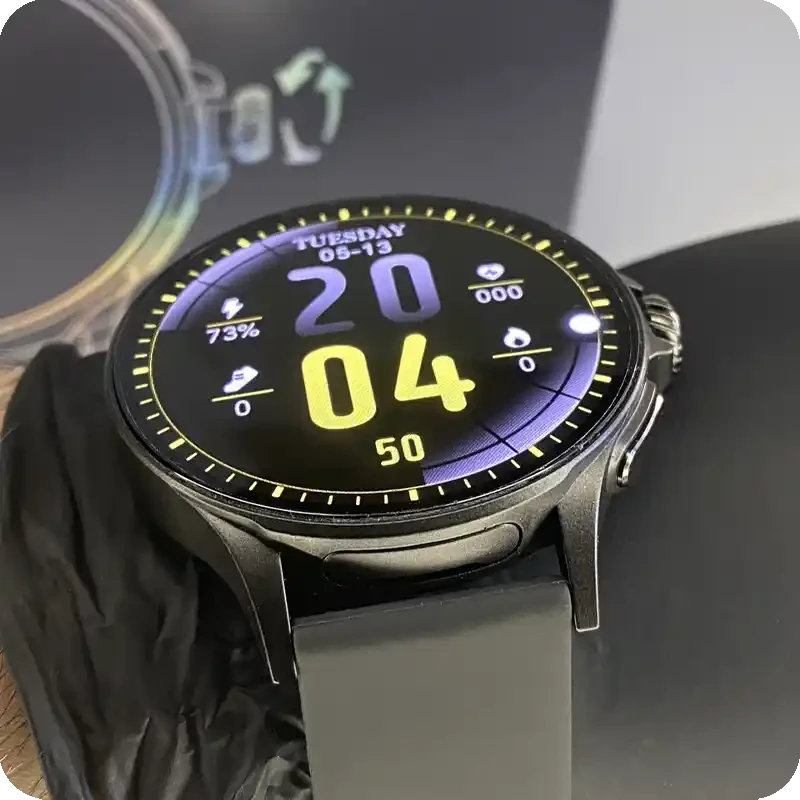 ساعت هوشمند سیم کارت خور مدل GT200 صفحه‌نمایش 1.95 اینچی AMOLED با رزولوشن بالا